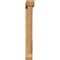 Ekena Millwork Traditional Slat Smooth Bracket w/ Offset Brace, Western Red Cedar, 5 1/2"W x 38"D x 44"H BKT0604X38X44TRA06SWR - alternate 3